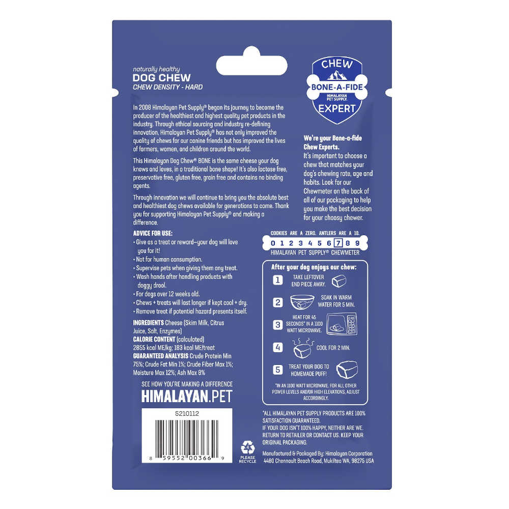 Himalayan Dog Chew Bone Dog Treat Kohepets