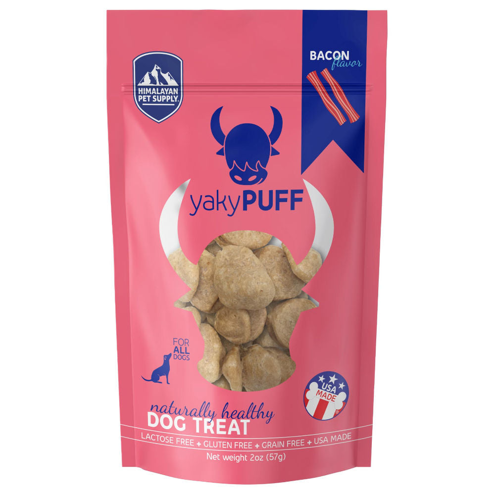 15% OFF: Himalayan Dog Chew YakyPuff Dog Treats (Bacon) - Kohepets