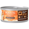 Holistic Select Grain Free Turkey & Salmon Pate Canned Cat Food 156g - Kohepets