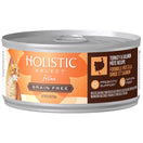 Holistic Select Grain Free Turkey & Salmon Pate Canned Cat Food 156g