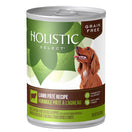 15% OFF: Holistic Select Grain Free Lamb Pate Canned Dog Food 369g