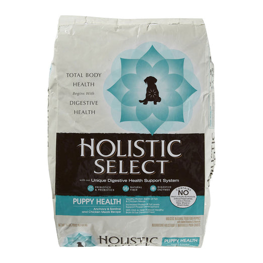 Holistic Select Puppy Health Anchovy, Sardine & Chicken Meal Dry Dog Food - Kohepets