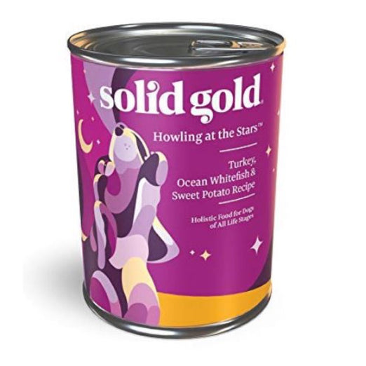 Solid Gold Howling At The Stars Turkey, Ocean Fish & Sweet Potatoes Canned Dog Food 374g - Kohepets