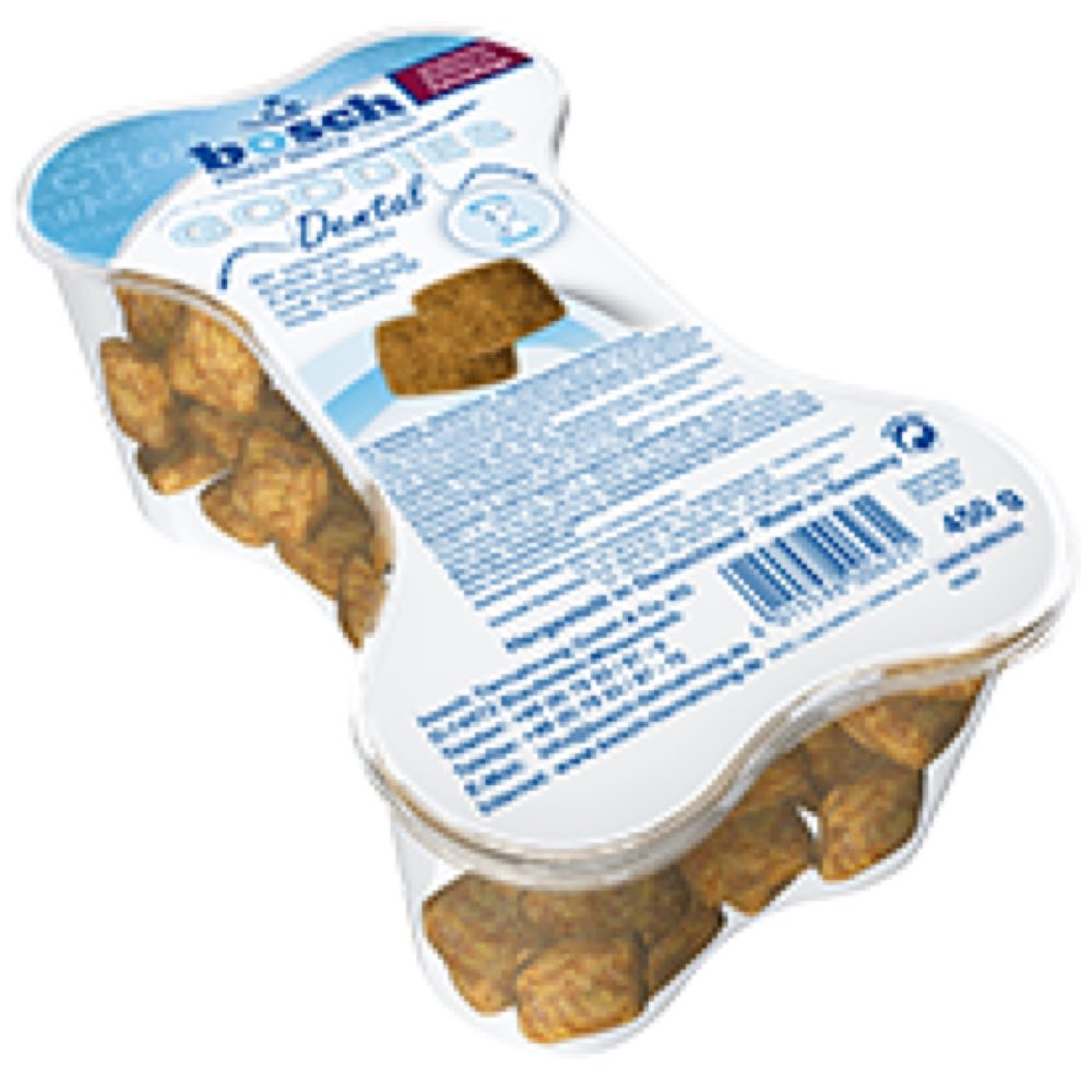 Bosch Finest Snack Goodies Dental Adult Dental Dog Treats 450g - Kohepets