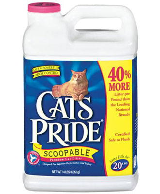 Cat's Pride Premium Scoopable Cat Litter 14lb - Kohepets