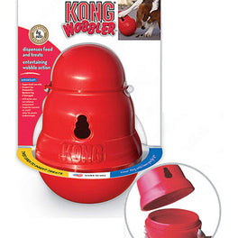 Kong Wobbler Dog Food And Treat Dispenser Large - Kohepets
