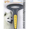 JW Gripsoft Double Row Undercoat Rake For Dog - Kohepets