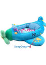 Both Character Airplane Pilot Pet Bed - Blue