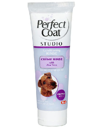 Perfect Coat Studio Cream Rinse With Aloe Vera For Dogs 8oz - Kohepets