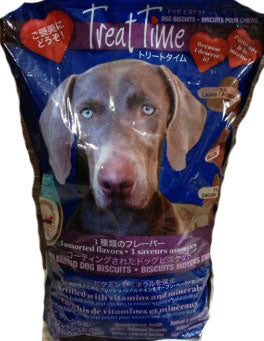 Treat Time Medium Roasted Lamb, Bacon And Chicken Dog Biscuits 4lb - Kohepets