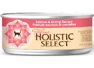 Holistic Select Salmon & Shrimp Canned Cat Food 156g - Kohepets