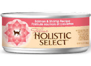 Holistic Select Salmon & Shrimp Canned Cat Food 156g