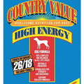 Country Value Hi-Energy Adult Dry Dog Food 50lb - Kohepets