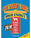 Country Value Hi-Energy Adult Dry Dog Food 50lb