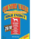 Country Value Hi-Energy Adult Dry Dog Food 50lb
