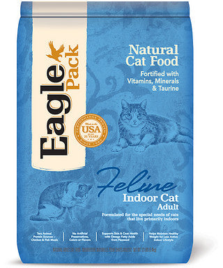 Eagle Pack Adult Indoor Dry Cat Food 3lb - Kohepets