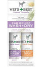 Vet's Best Ear Relief Wash & Dry 8oz
