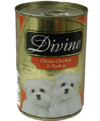 Divine Classic Gold Selection Choice Chicken & Turkey Canned Dog Food 680g - Kohepets