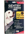 Sentry Fiproguard Max Flea And Tick Squeeze-On For Dogs 20Kg To 40Kg 3ct