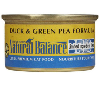 Natural Balance Limited Ingredient Diets Duck And Green Pea Canned Cat Food 170g - Kohepets