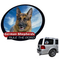 Pet Tatz German Shepherd Car Window Sticker - Kohepets
