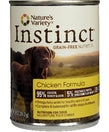 Nature's Variety Instinct Grain-Free Chicken Canned Dog Food 374g