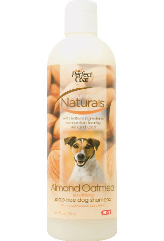 Perfect Coat Natural Oatmeal Almond Shampoo 12oz - Kohepets