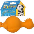 JW Ruffians Chicken Rubber Dog Toy Medium - Kohepets