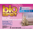 Bio Spot Spot On Flea & Tick Control For Cats - Over 5Lbs
