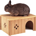 Ferplast Sin 4646 Wooden House For Rodents - Large - Kohepets