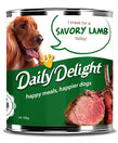 Daily Delight Savory Lamb Canned Dog Food 700g