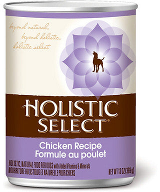 Holistic Select Chicken With Oat Bran Canned Dog Food 368g - Kohepets