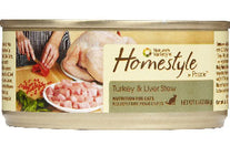 Nature's Variety Homestyle Turkey And Liver Stew Canned Cat Food 156g