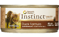 Nature's Variety Instinct Grain-Free Duck Canned Cat Food 156g