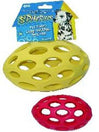JW Sphericon Hol-Ee Football Rubber Dog Toy Medium