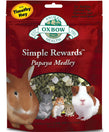 Oxbow Simple Rewards Papaya Medley Treats For Small Animals 70g