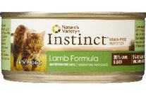 Nature's Variety Instinct Grain-Free Lamb Canned Cat Food 156g
