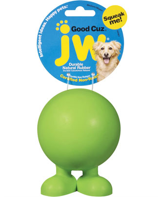 JW Good Cuz Rubber Dog Toy Large - Kohepets