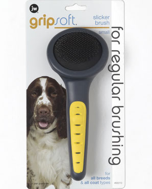 Jw Gripsoft Slicker Brush For Dog - Small - Kohepets
