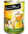 Fussie Cat Fresh Mackerel Canned Cat Food 400g