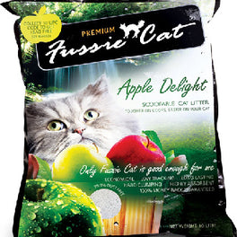 Fussie Cat Apple Delight Scoopable Cat Litter 10L - Kohepets