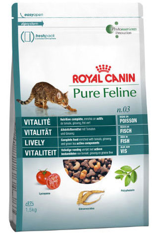 Royal Canin Pure Feline Vitality No. 3 Dry Cat Food 1.5kg - Kohepets
