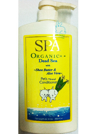 Spa Organic Dead Sea Mineral Conditional With Shea Butter And Aloe Vera 800ml - Kohepets