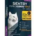 Sentry Fiproguard Max Flea And Tick Squeeze-On For Cats 3ct - Kohepets