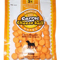 Bow Wow Carrot Cheese Ball Dog Treat 100g - Kohepets