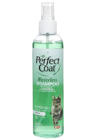 Perfect Coat Waterless Cat Shampoo Spray 8oz - Kohepets