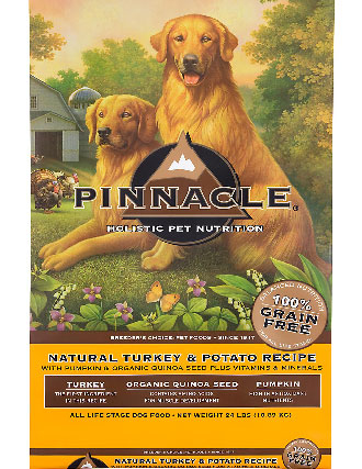 Pinnacle Holistic Grain Free Turkey & Potato Dry Dog Food - Kohepets