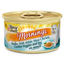 Fancy Feast Mornings Medley White Meat Chicken, Veggies & Egg Canned Cat Food 85g