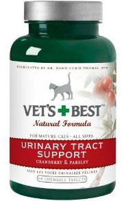 Vet's Best Urinary Tract Support Tabs For Cats 60 tab - Kohepets