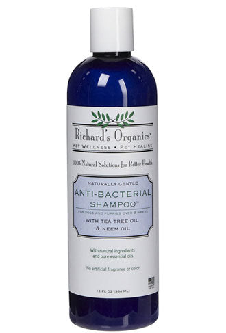 Richard's Organics Anti-Bacterial Shampoo 12oz - Kohepets